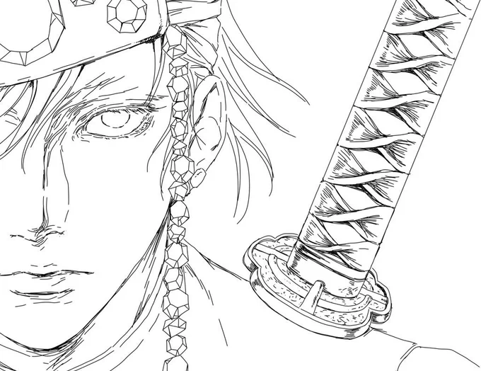 興奮してるから前に描いたうずいさん置いとくね 