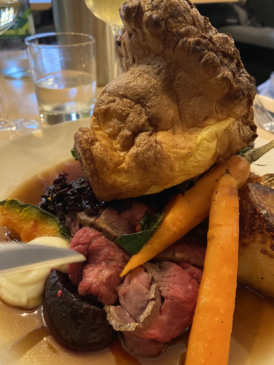 Roast beef roast @Circa1924 in Exeter - just amazing!
