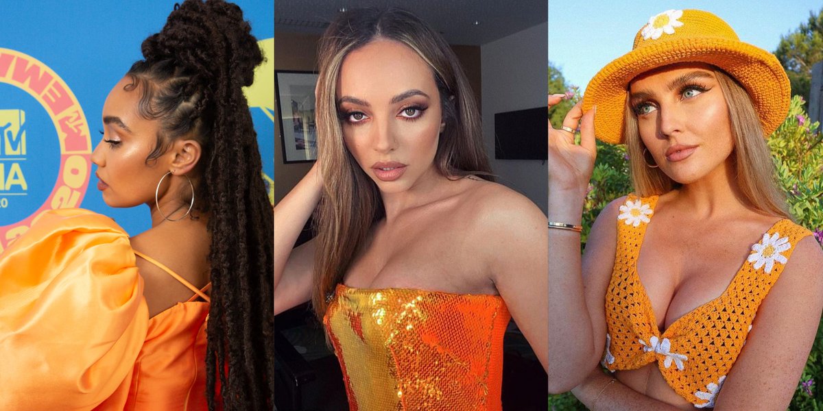 leepezjed's tweet photo. Orange looks better on Little Mix 🧡✨ https://t.co/LCrRF3t8ip
