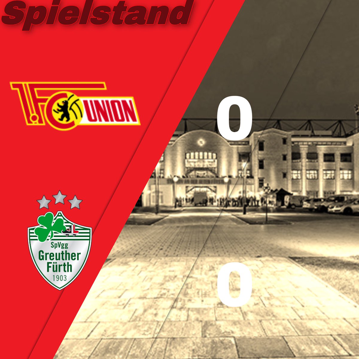 pfeffriges's tweet photo. 0:0 Da geht mehr Jungs! 🟥⚪️ Eisern! #SGFFCU https://t.co/DrtfRYGMkX