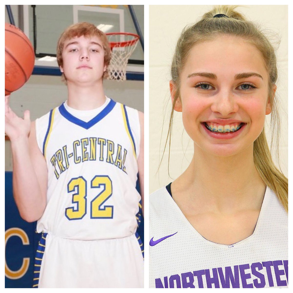 brandonchap9's tweet photo. Tons of #SoundingOff POTW nominees this week but these two straight up BALLED out. Congrats to @trictrojans @JakeChapman_13 and @tigers_nw @mckennalayden #Tigers #Trojans 

Pics taken from Kokomo Tribune and @JakeChapman_13 https://t.co/M6naFFhEQm
