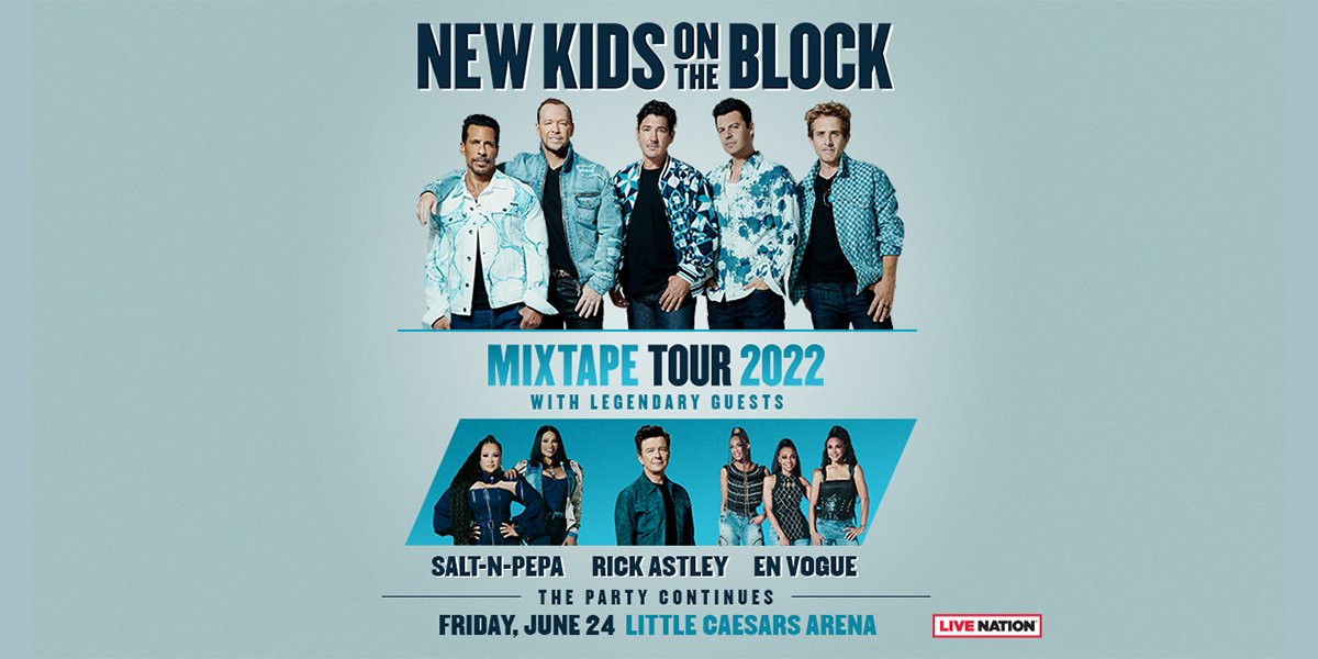 For our last and final day of #12DaysOfGiveaways we’re giving you the chance to see New Kids on the Block at Little Caesars Arena on June 24! 

Retweet to enter to win 2⃣ tickets to “The Mixtape Tour 2022”. Winner will be selected at 12PM EST Monday, Dec 13.