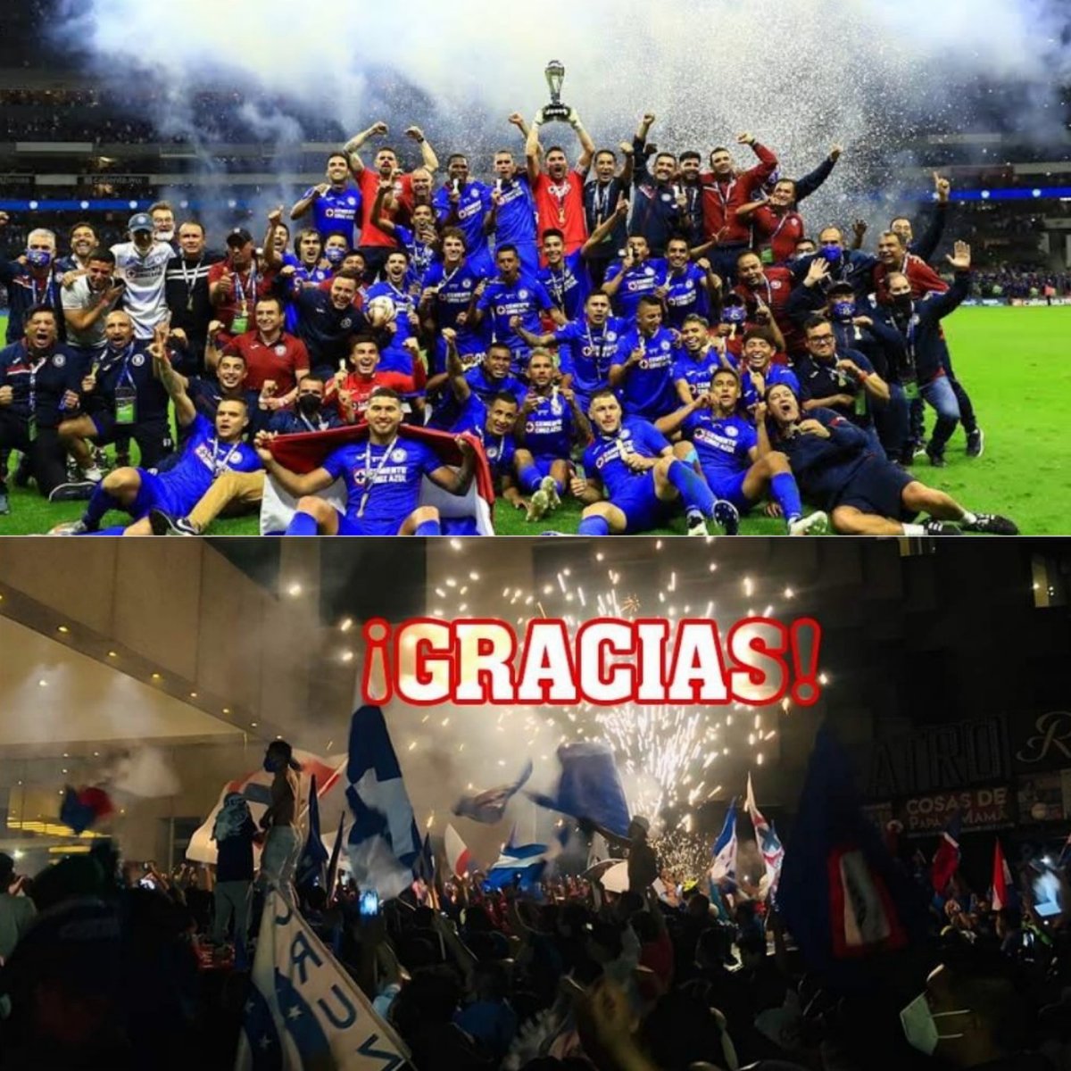 Galindo11Luis's tweet photo. SIMPLEMENTE GRACIAS 💙

Oficialmente hoy dejamos de ser el Campeón de México, hoy Cruz Azul entregará la corona pero nos vamos orgullos del año que nos dieron: ESTE FUE EL BUENO.

Aquel 30 de mayo fue de los días más bonitos de nuestras vidas 🏆

Ahora soñamos con la décima https://t.co/715cq8enGM