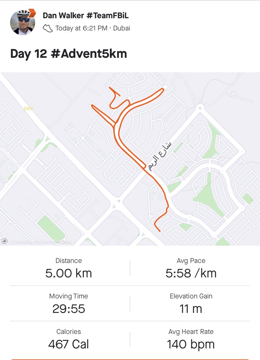 Double up day part 2. Day 12/24, 60/120km #Advent5km <a href="/MrAndiPrice/">Andi Price</a>  <a href="/fatboys_inlycra/">Fat Boys in Lycra-Tri Endurance Team in Dubai 🇦🇪</a> #roadtoroth