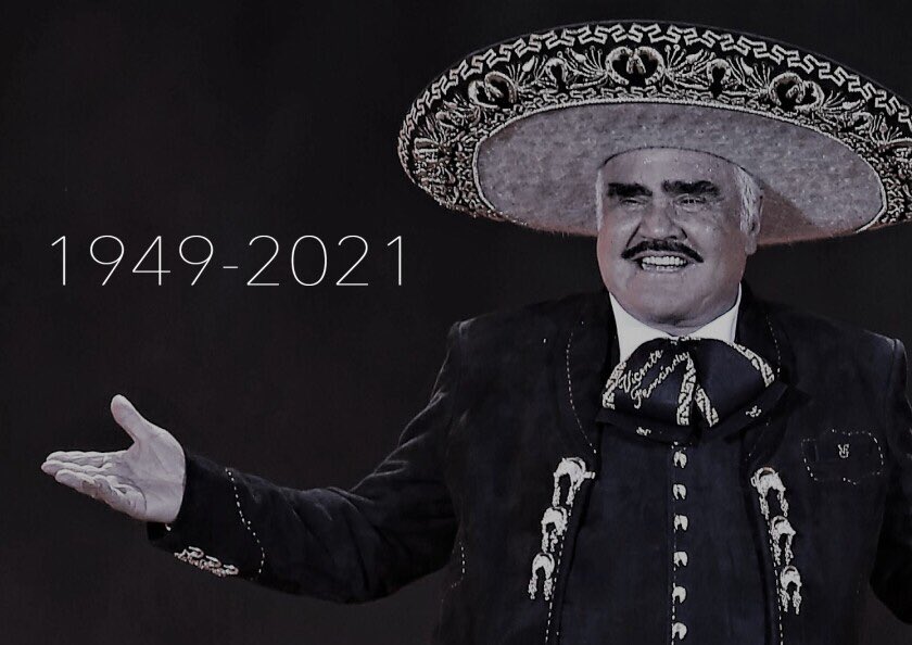 Se nos fue “El Charro de Huentitan” Don Vicente Fernández. 🙏🏻