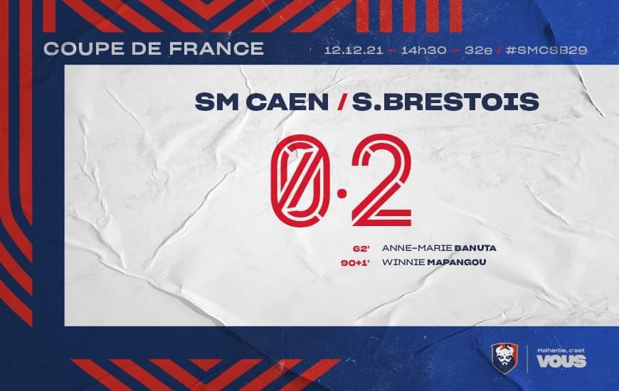 SMC_Feminines's tweet photo. 🏆 Fin de l’aventure en @coupedefrance pour le @SMC_Feminines qui aura plus que rivalisé avec le @SB29 (D2) cet après-midi 👏👏
#SMCaen #TeamSMC #SMCSB29 https://t.co/VUkEsBPhBC