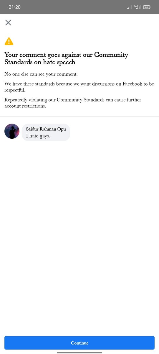 edward_opu7's tweet photo. Facebook spreading LGBTQ. No longer an user! https://t.co/eNo516P0ML