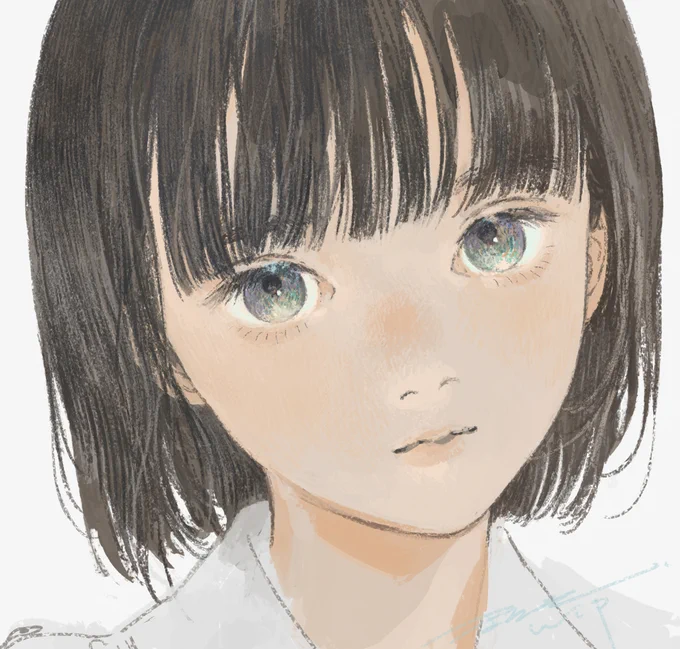 熱を感じる髪が好き 