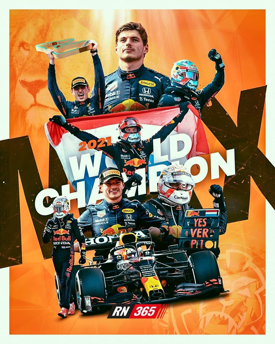 Wat een historisch sportmoment <a href="/Max33Verstappen/">Max Verstappen</a> van harte gefeliciteerd met je eerste wereldtitel