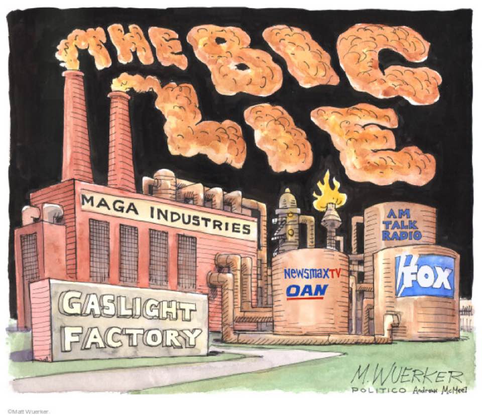 ShirlAAdams's tweet photo. @brianstelter @FoxNewsSunday Too bad. #ChrisWallace was the only fair and impartial journalist left on #foxtv! Shepard Smith left after 23 years. He too ignored Murdoch's daily memo to spew misinformation and conspiracies with the objective of attacking Liberals, Democrats on behalf of RWCons. #RegulateMSM https://t.co/db0phTh9WK