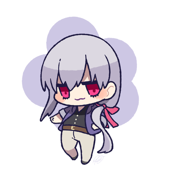 カーマ(Fate) 「練習ちっこカーマくん 」|けぴのイラスト