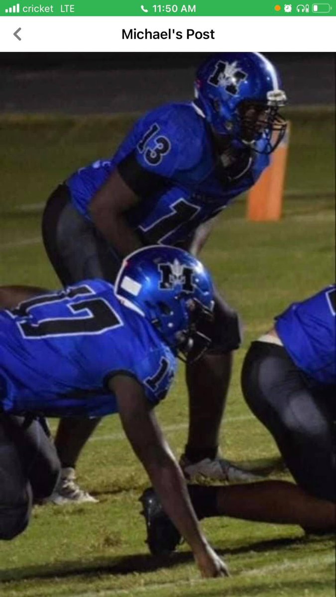 JoeySamples13's tweet photo. Honored to be named 7-AA 1st Team All Region LB #RustyMansell247 #Region7AA #NWGAFootball https://t.co/rL3wekpzxV