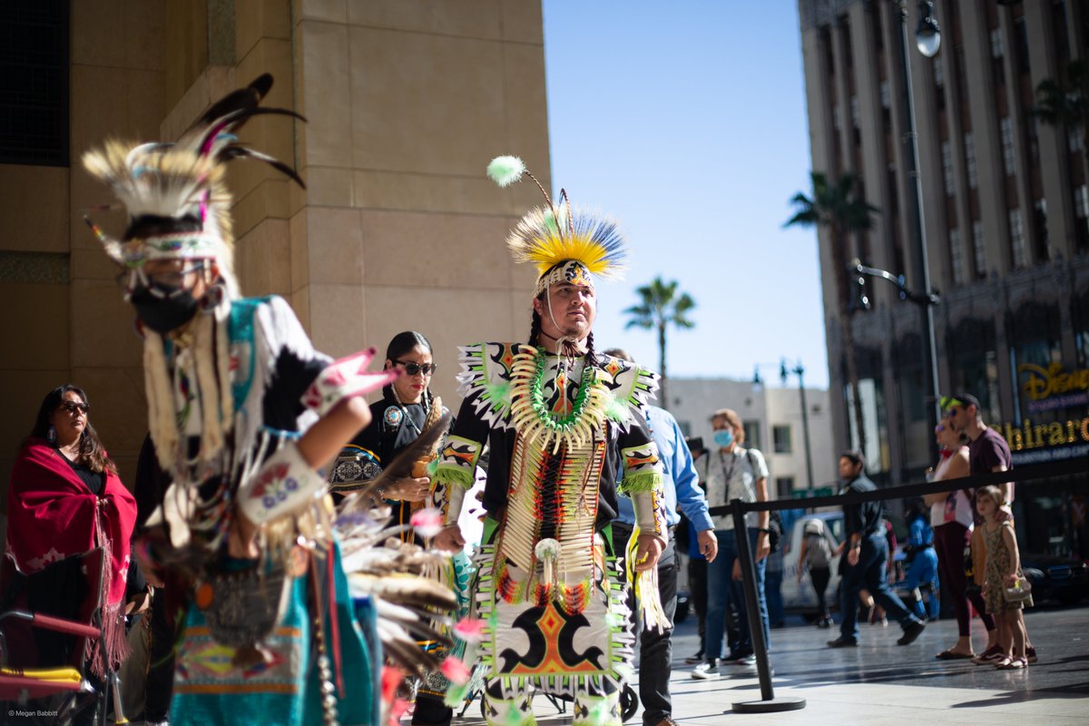 AllianceNative's tweet photo. 3rd Annual Hollywood #PowWow Sunday Nov 21 '21, took place at the @DolbyTheater! Incredible event with dancers, singers and our community.
#nativemerican #powwow #dancers #hollywood #dolbytheater #representationmatters #NativeYouth https://t.co/5GGlLKpBzr
