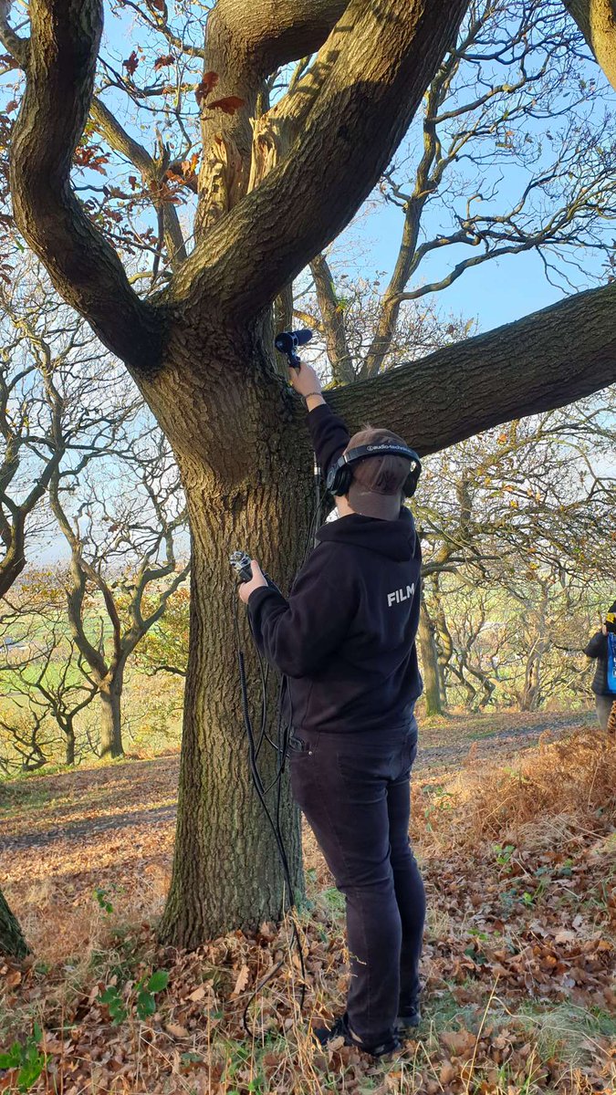 davs_tech's tweet photo. Was capturing natural sound whilst on a shoot up a big hill this was our pit stop and found a great mic stand 

24/11/2021 https://t.co/UqWqdcfHqO