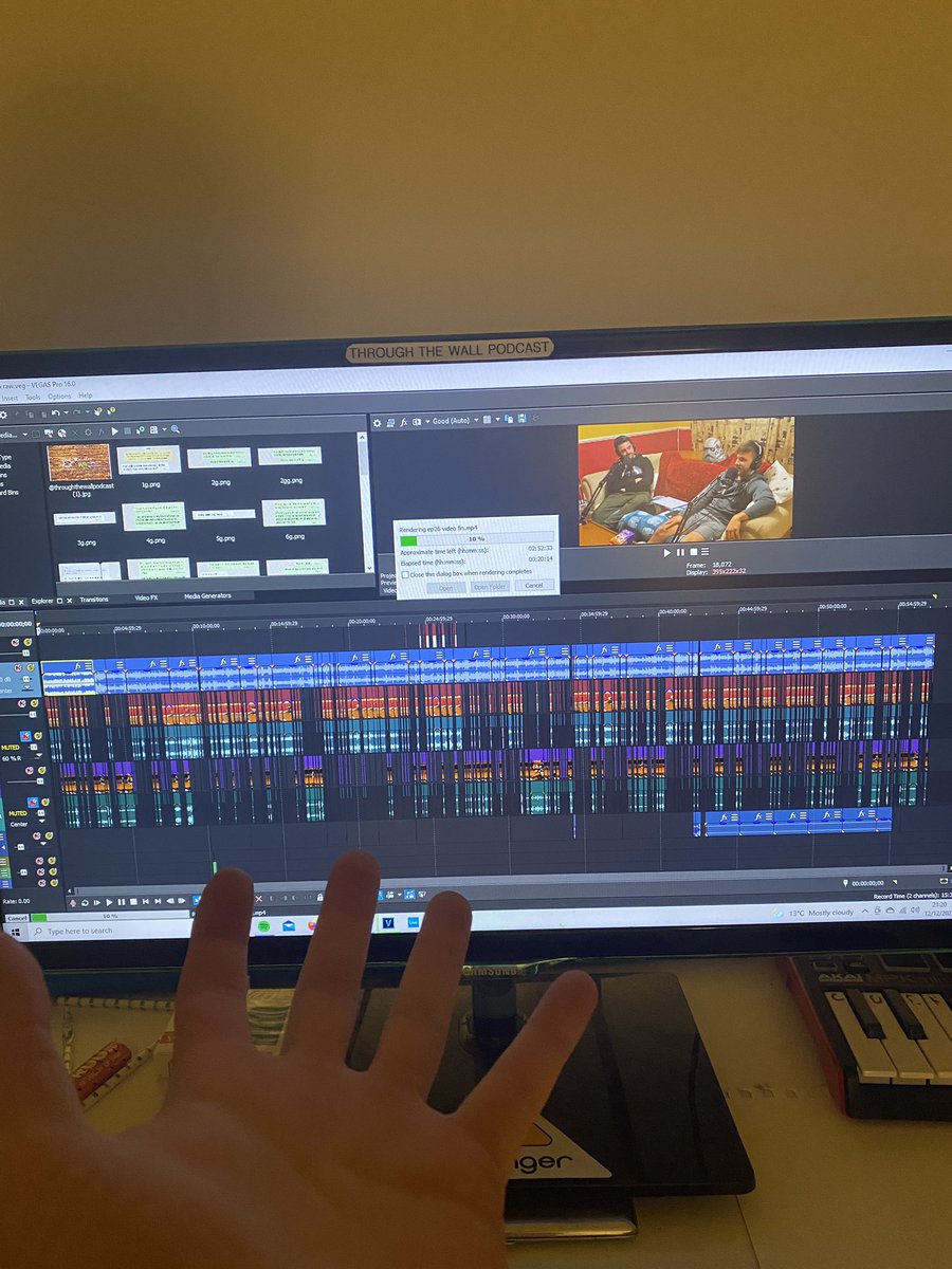 ttwpodofficial's tweet photo. Just finished editing this bad boy of a video so when it comes out you better watch it or santa wont bring you any gifts 🚫🧢 https://t.co/30gaECYrXB