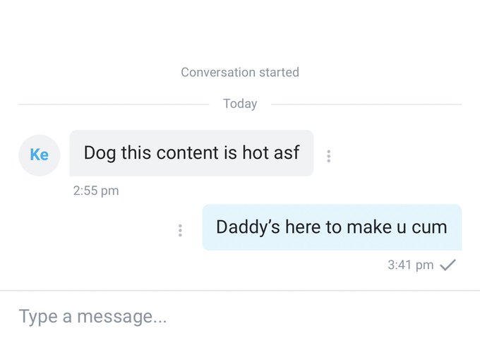 Bust a nut for daddy https://t.co/1dpvly5GjT