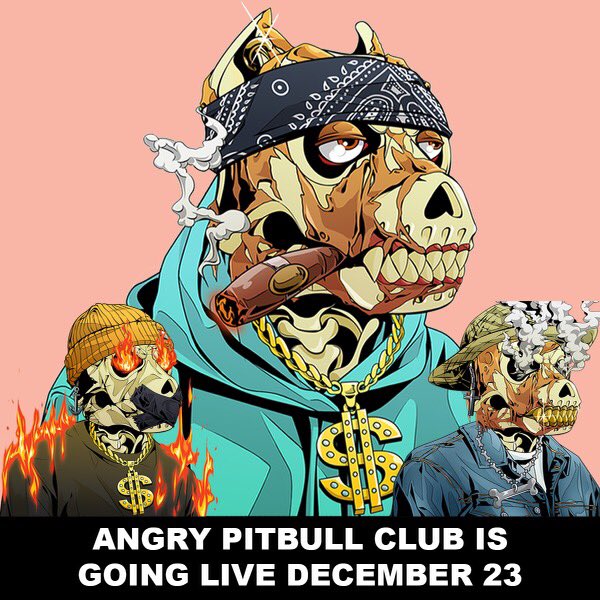 🦴#WHITELIST SPOT GIVEAWAY🦴

RULES:
1️⃣ FOLLOW <a href="/AngryPitbullCLB/">Angry Pitbull Club</a> 
2️⃣ 💙&amp;RT
3️⃣ Tag 2 Friends

3 Winners will be chosen in 24H