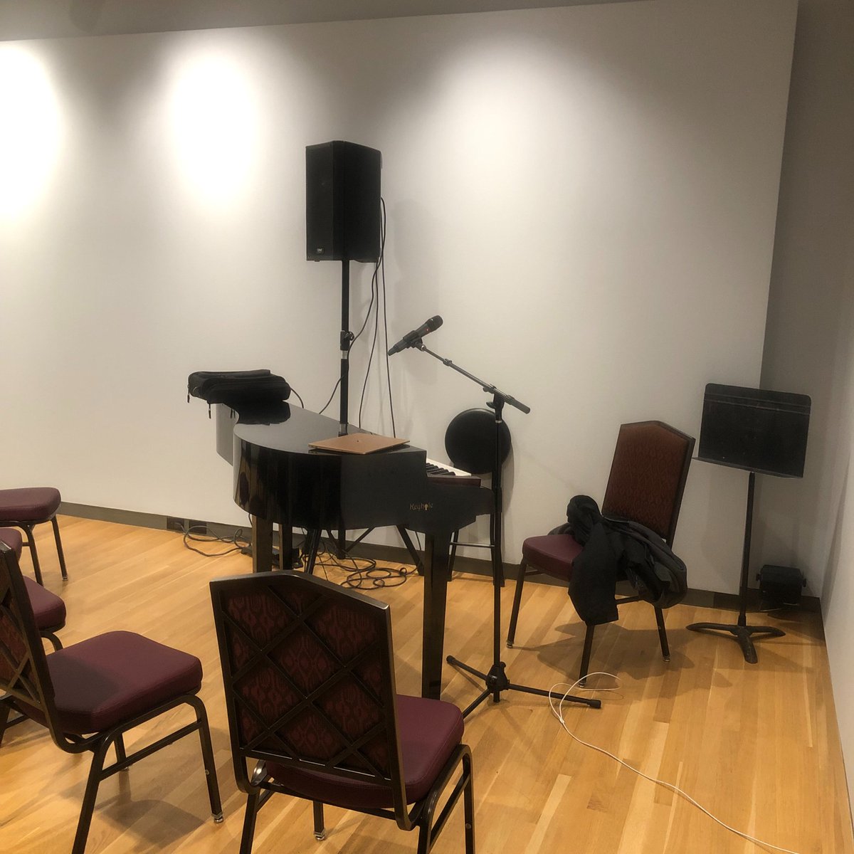 There's a seat open for you...come get in the holiday spirit with the Carol Sing Along starting at 3pm.  Free Admission  The Art and Faith of the Crèche