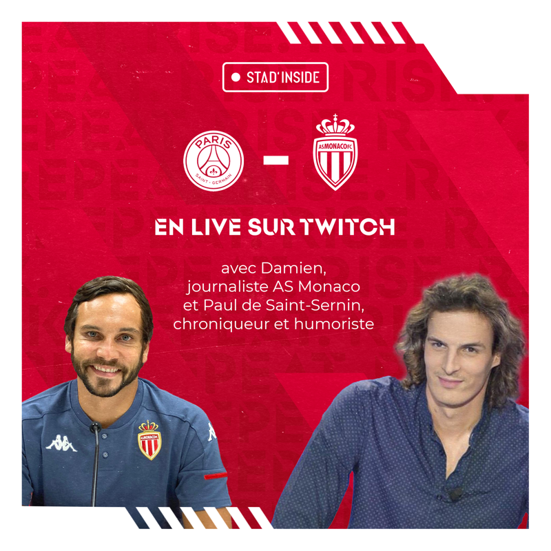 AS_Monaco's tweet photo. ๐บ #StadInside
Damien et @paulsaintsernin sont en place pour la seconde pรฉriode.
Daghe ๐ฒ๐จ
#PSGASM