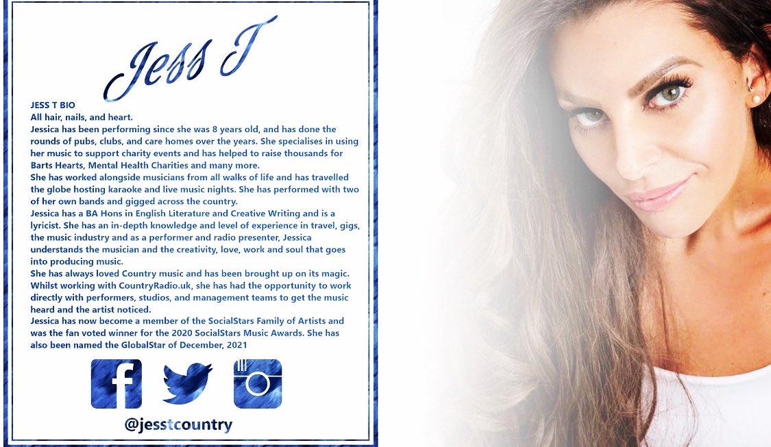 jesstcountry's tweet photo. ✨Thank You to @social_stars for the Shout Out ✨
#decemberglobalstar #socialstarsww #thankyou #blessed #bio #justjess #info #whoami #socialstar https://t.co/ZxAX5vzREr