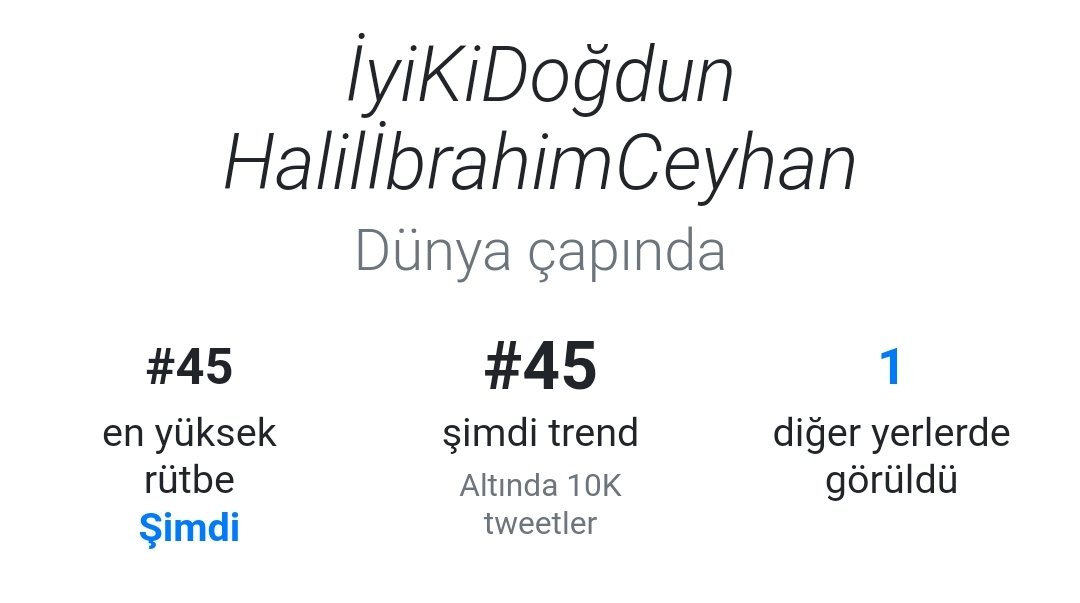 halilibrahiminf's tweet photo. dünya gündeminde yerimizi aldık
İyiKiDoğdun HalilİbrahimCeyhan https://t.co/0WpHmTGSS1