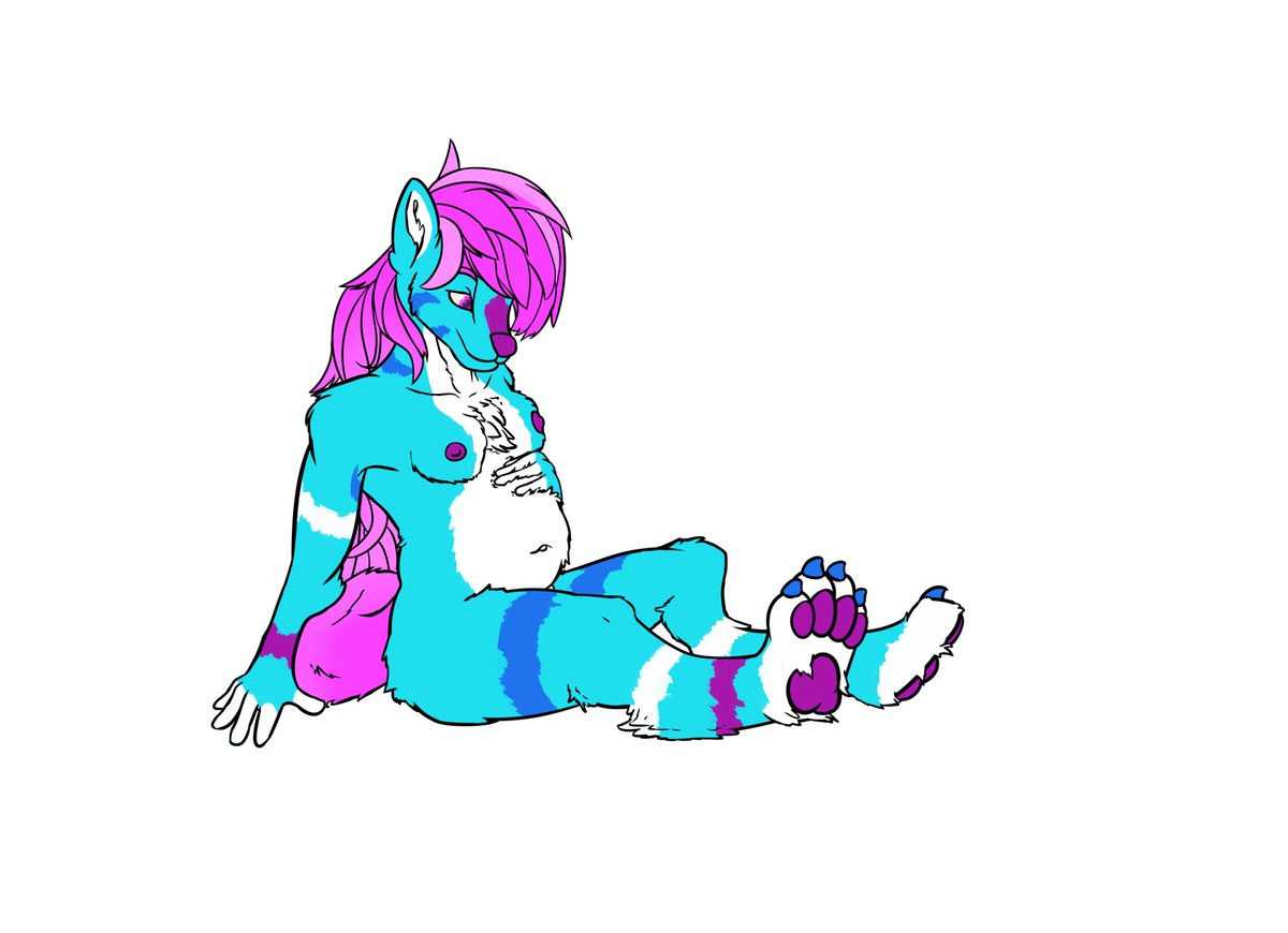 LewdPangolin's tweet photo. Preggy wolfy (commission for @LovienCheri) https://t.co/bLaM3MtFwf