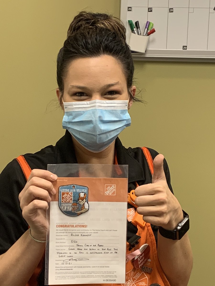 THDjweidner's tweet photo. OUTSTANDING JOB Alexa!!! Thank you for all you do supporting the team. Keep up the great work. @THDChrisOrsini @SpottsCarl @AlexaKennedyTHD @pnagyTHD https://t.co/jdt3z0SYWR