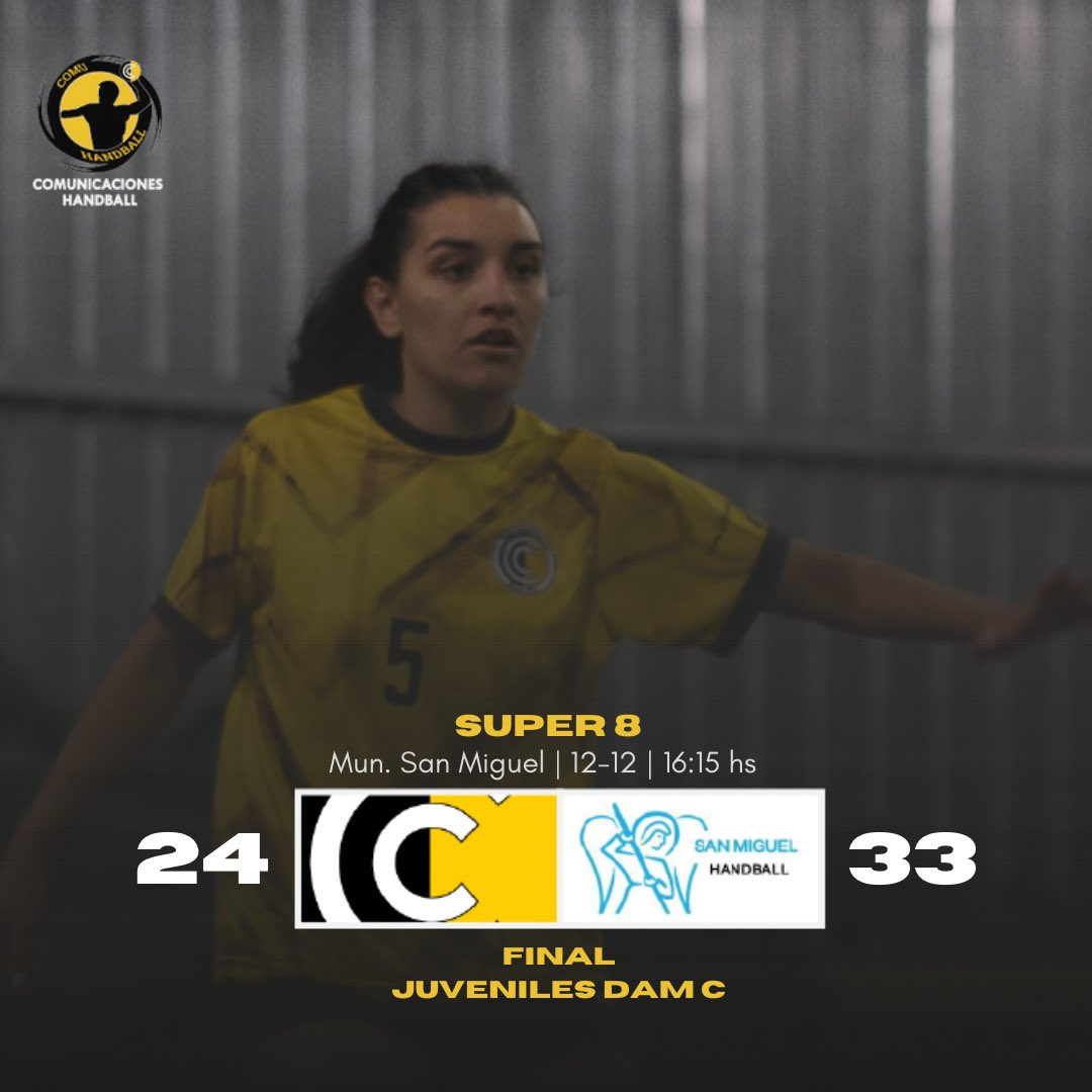 🥈 ¡SUBCAMPEONAS!

👉🏻 Las chicas no pudieron en la final frente a <a href="/MSMhandball/">San Miguel Handball</a> y se quedan con el segundo lugar. Cerramos este hermoso finde con dos primer puesto y un segundo puesto. ¡Orgulloso de nuestras chicas! ¡Cierran un año brillante!

🌓 #OrgullosxsDePertenecer