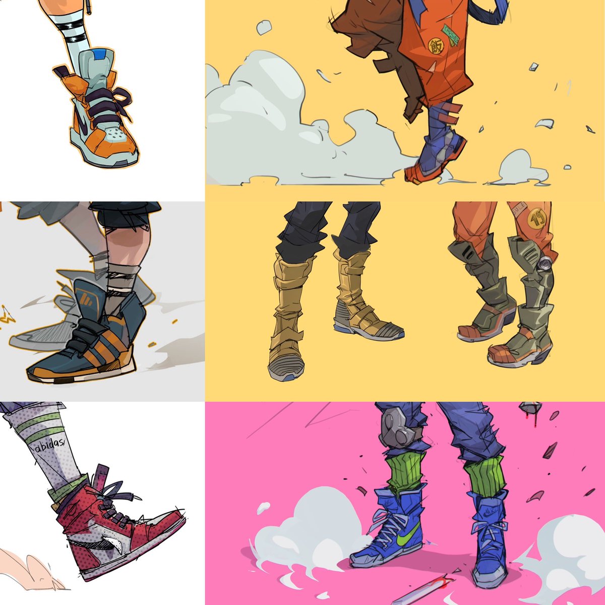 Hichamhabchi's tweet photo. I guess I like drawing sneakers 👟#Throwback https://t.co/Zu1wQehOBk