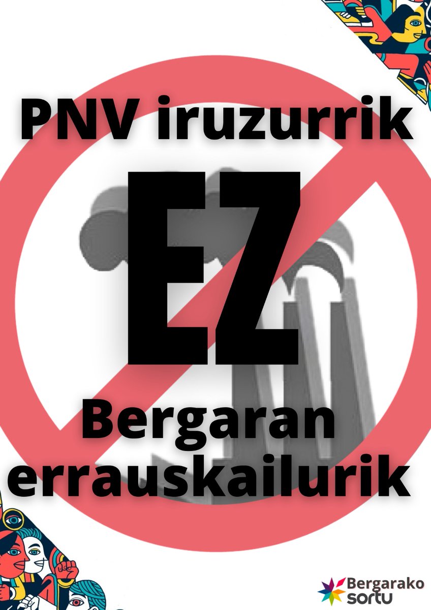 BergaraSortu's tweet photo. Bihartik aurrera kanpiana txiki bat jarriko dogu martxan
Hemen aurrerapentxoa
#PNV #Iruzurrik EZ!
#Bergaran #Errauskailurik EZ! https://t.co/2t9SVLASqs