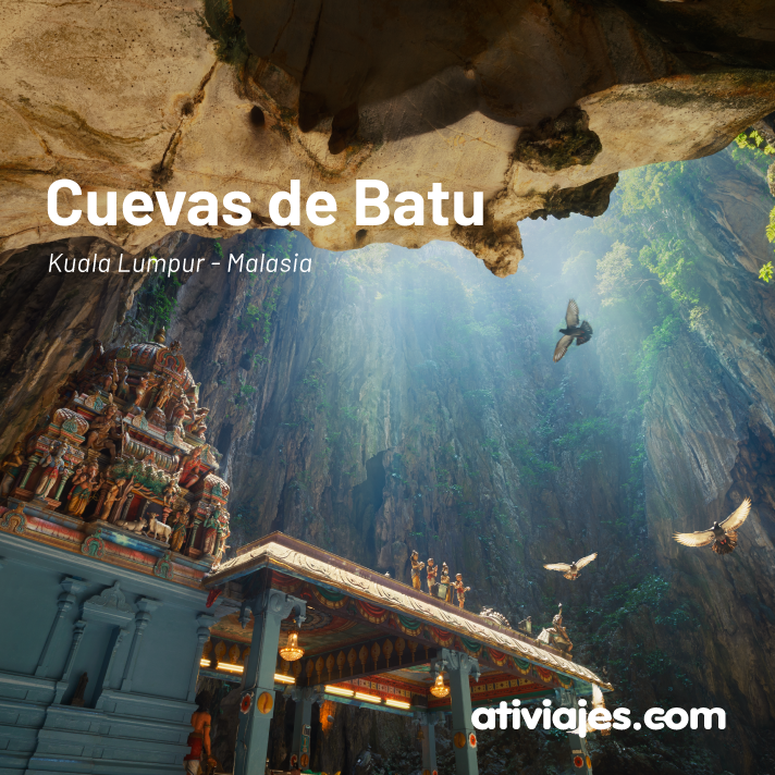ativiajes's tweet photo. 🌄 😍
Las Cuevas de Batu es la excursión más popular en Kuala Lumpur. Se llega fácilmente en transporte público, el santuario se eleva sobre una colina de piedra caliza y está formado por varias cuevas y templos, todos ellos adornados con numerosas estatuas hindúes. 
#atilugares https://t.co/tIPIMSiDtz
