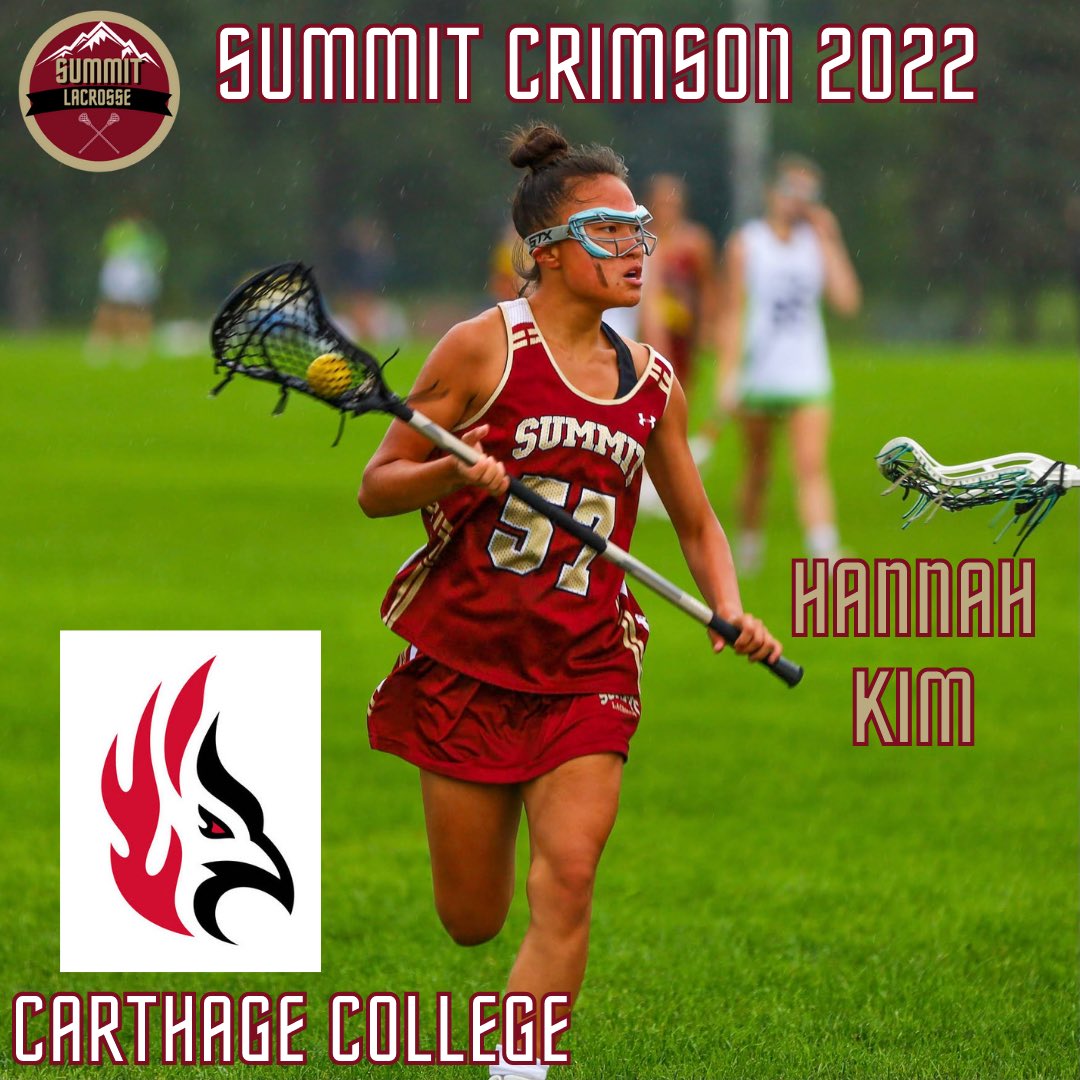 puresummitlax's tweet photo. Congrats to this speedy defender on her commitment to Carthage College!! We are so happy for you! #d3 #summitproud #beastmode @LadyRedLax @toplaxrecruits @BackOfTheCage https://t.co/iOwddDaCzZ
