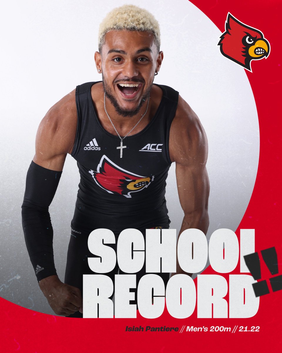 .<a href="/isiahpantiere/">Isiah Pantier</a> had himself a day 🔥

Congratulations on breaking the school record in the Men's 200m with a time of 21.22!

#GoCards