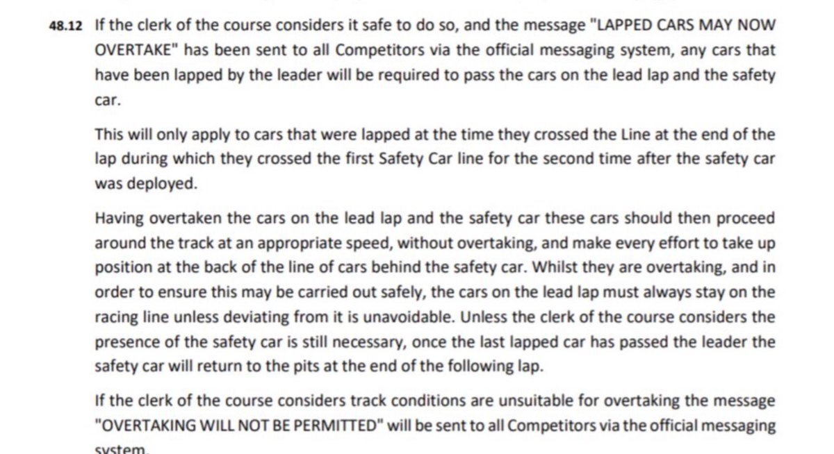 MarcoRossiEN's tweet photo. 🚨Breaking: I’m told first decision from FIA is that Max Verstappen did NOT breach article 48.8. Second hearing in progress as we speak on article 48.2. Merc view is that this rule was breached. RB back Masi and say it’s decision of race director. Official decision soon. #F1 https://t.co/KbIuAe6RHl