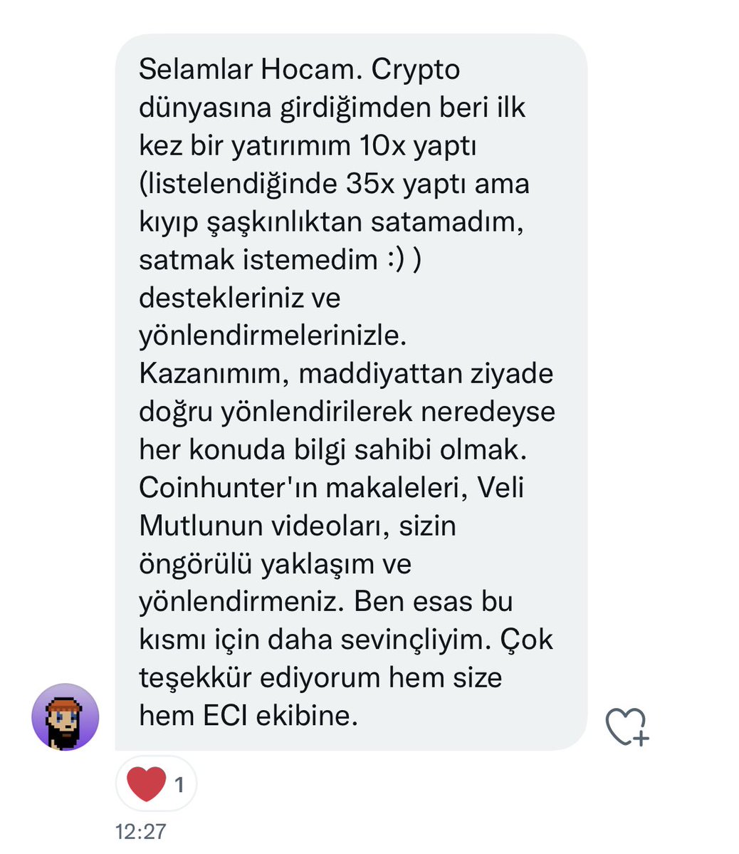 Coin Hunter (@bycoinhunter) on Twitter photo #ECI KANALINA KATILIM FIRSATI
1⃣ Ekibimizi Takip Et
<a href="/bycoinhunter/">Coin Hunter</a>
<a href="/vemutlu/">Veli Mutlu</a>
<a href="/thearreatsummit/">ArreatSummit</a>
<a href="/Crypto_Hector/">Hectr</a>
<a href="/milyonerzihin/">cryptohakan 🇹🇷</a>
2⃣ RT FAV Yap
🎟️20 kişiye ön satışlara stake, giriş ücreti, aidat gibi ödeme şartları olmadan katılım fırsatı veriyoruz.
✅Herkese bol şans #ECI KANALINA KATILIM FIRSATI
1⃣ Ekibimizi Takip Et
<a href="/bycoinhunter/">Coin Hunter</a>
<a href="/vemutlu/">Veli Mutlu</a>
<a href="/thearreatsummit/">ArreatSummit</a>
<a href="/Crypto_Hector/">Hectr</a>
<a href="/milyonerzihin/">cryptohakan 🇹🇷</a>
2⃣ RT FAV Yap
🎟️20 kişiye ön satışlara stake, giriş ücreti, aidat gibi ödeme şartları olmadan katılım fırsatı veriyoruz.
✅Herkese bol şans