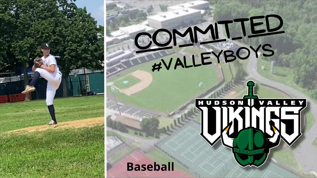 I am excited to announce that I will be continuing my academic and athletic career with the Hudson Valley Vikings. I’m thankful for the support throughout the years from my family, coaches, and teammates. I’m looking forward to this next stop along the journey.#hvcc #jucobaseball