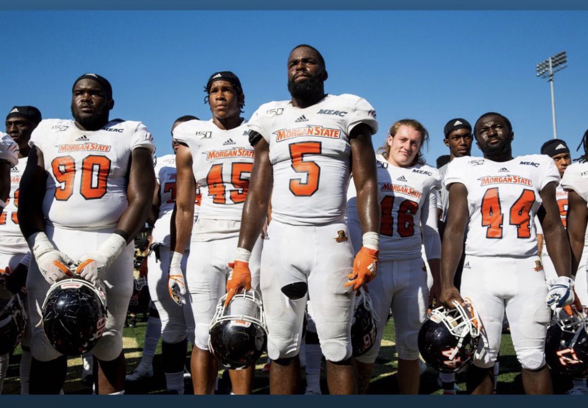 After a great talk with
<a href="/CoachWheat6/">Tyrone Wheatley</a> I'm blessed to
receive an offer from Morgan State
University <a href="/CoachMessay/">@coachmessay</a> 
<a href="/CoachCammm/">Cam Wiggins</a> <a href="/TBink182/">Tony Binker</a>
