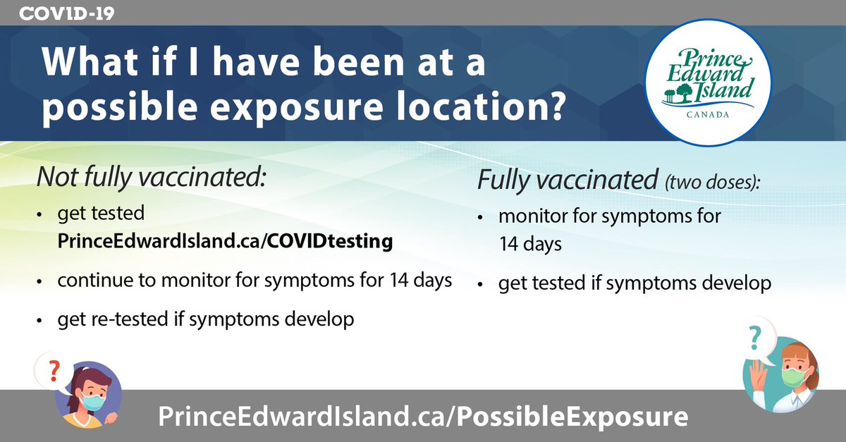 Seven new COVID-19 cases, and several new public exposure notification. 
Read the full release for more details 👉 princeedwardisland.ca/en/news/seven-…