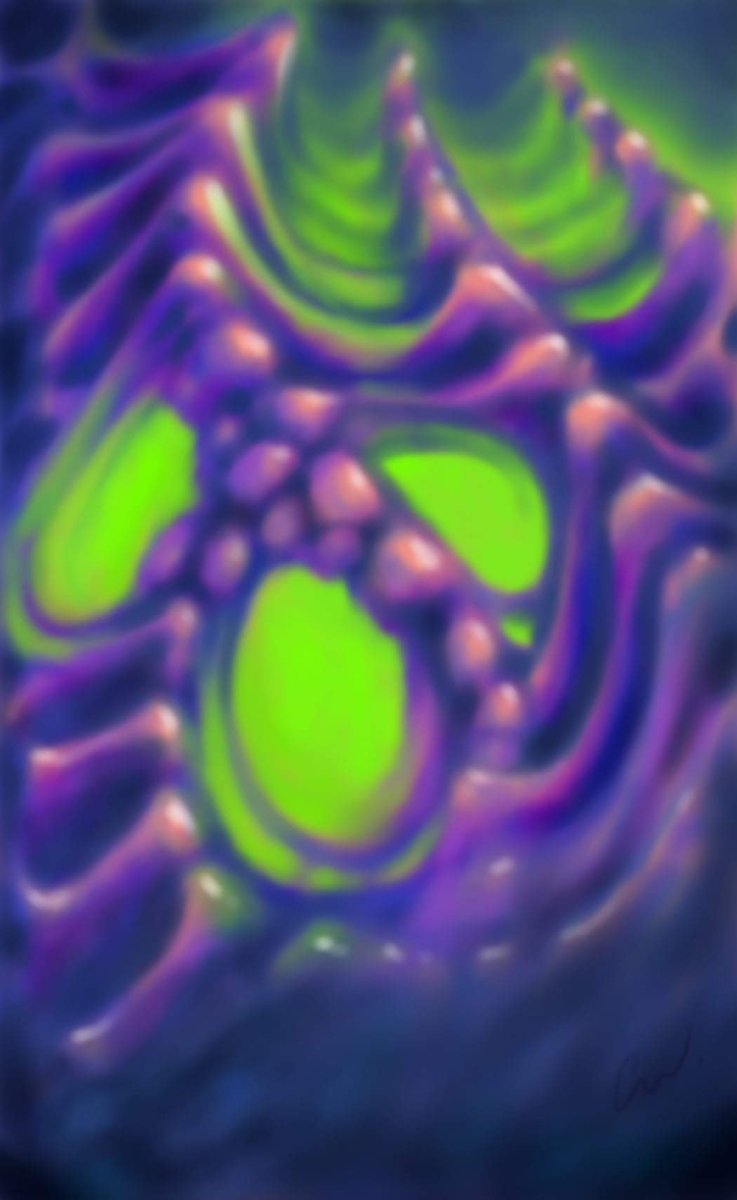 claywalkerart's tweet photo. As part of the art community for a while now I thought it was about time to jump into the #nft scene as my #digitalart skills are improving. My debut collection on @opensea, available for purchase, titled The Inner Glow, starts with this eponym.
#biomech #nftart #nfts #bioorganic https://t.co/zkUrAmvBXy