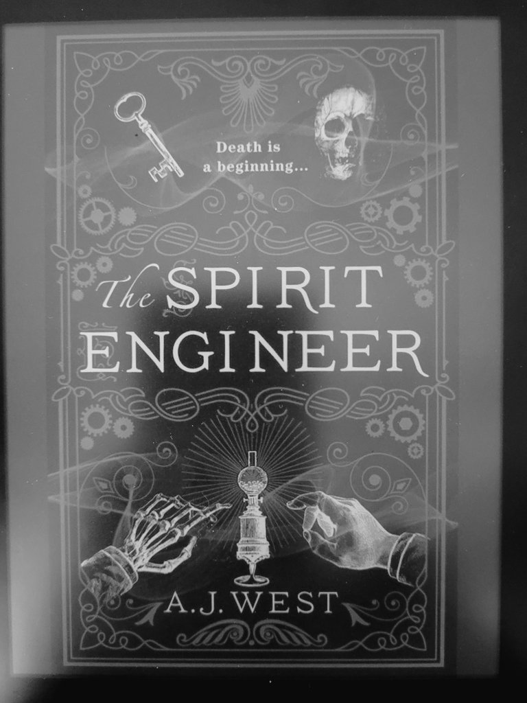 Given that #TheSpiritEngineer by @AJWestAuthor was voted @bertsbooks Book of the Year, I thought I should see what the fuss is about...

Oh. My. Word. It is remarkable.  I am struggling to put it down - and later I will be struggling to sleep! 🤣👻
#books #bookblogger #amreading