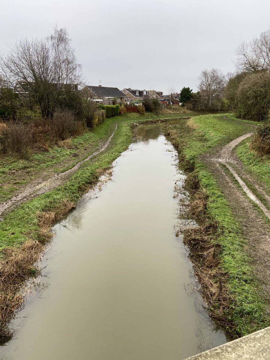 Following an incident on the river Foss today near to the A1237 in York where a member of the public fell into the river. We would like to remind people that some of the paths are very muddy and slippery in places. #BeWaterAware