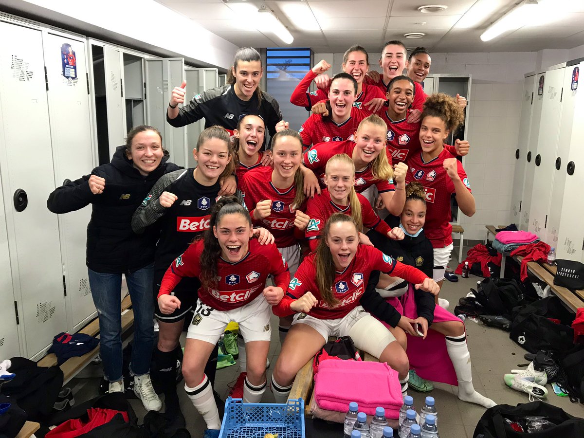 🔥🔥🔥 QUALIFIÉES 🔥🔥🔥
🏆 L’aventure continue en <a href="/coupedefrance/">Хамидов Мехродж</a> pour le <a href="/losclive/">LOSC</a> 
✅ 7️⃣ buts marqués 
✅ 7️⃣ buteuses différentes 
✅ Premier match et premier but pour Lebargy 😍
♥️ BRAVO LA TEAM