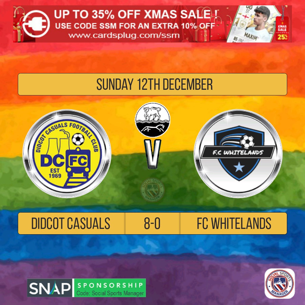 Decent result today against a spirited <a href="/fc_whitelands/">FC Whitelands</a> who were up against it from the start with their 10 players who turned up on time. 

Great bunch of lads, never stopped trying &amp; enjoying their football

<a href="/crismcclements/">Cris McClements</a> scored one of the worst crosses I've ever seen