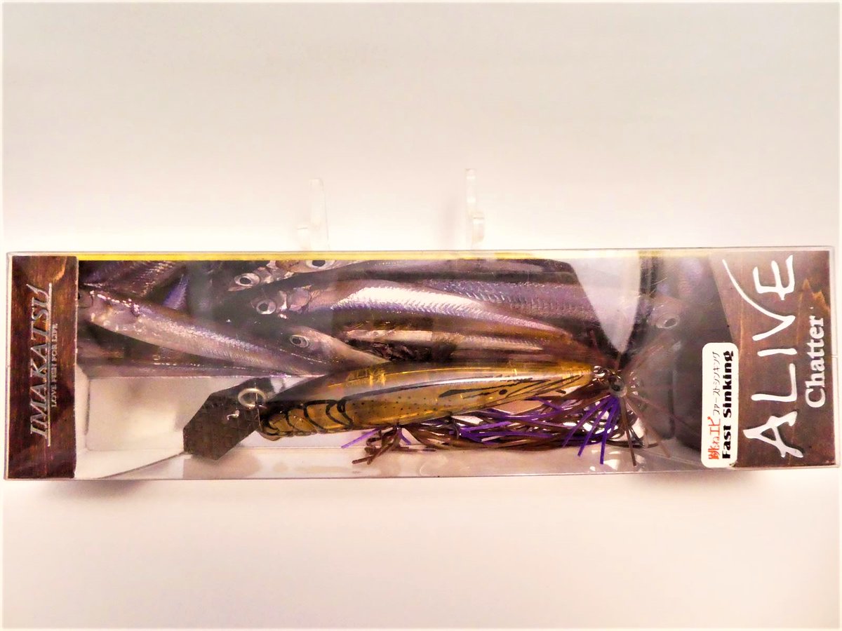 rainbow07718190's tweet photo. IMAKATSU Alive Chatter 90 FS Fast Sinking MODEL "#446 Suji Shrimp" NEW #EC67 https://t.co/qwsSKZqybw
Currently, shipping to the US is $ 18 regardless of the number of lures purchased.
#IMAKATSU
#AliveChatter90FSFastSinkingMODEL
#FishingLure https://t.co/Ygzk80LS4o