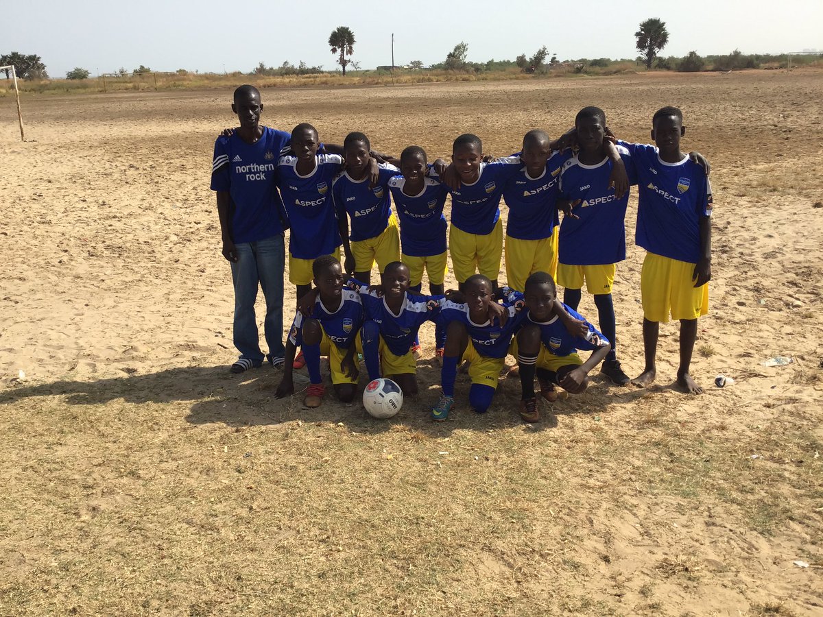 ConTreasurer's tweet photo. Thank you Chris , Concord Gambia won 4-1 today and looked very impressive in your old kit. Thankyou from all the boys from Jack &amp; Eve in Gambia https://t.co/6zDP85fmXP