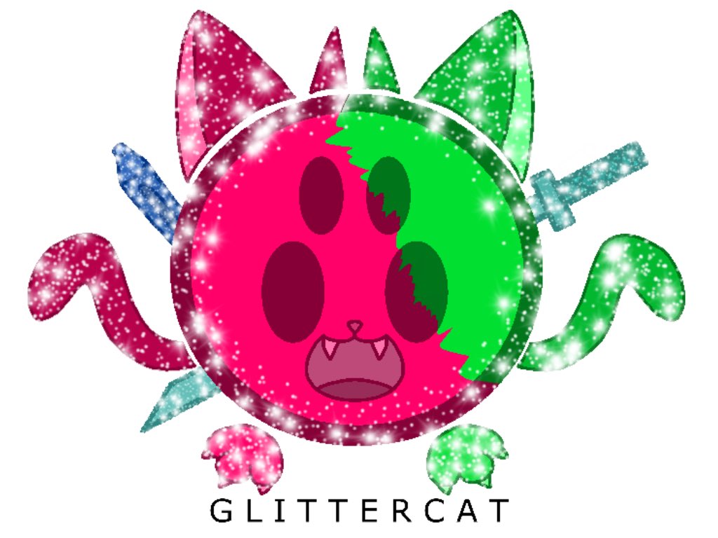 Lil_mimiwashere's tweet photo. Official Watermark! #Glittercat https://t.co/zMYxJPG5y9