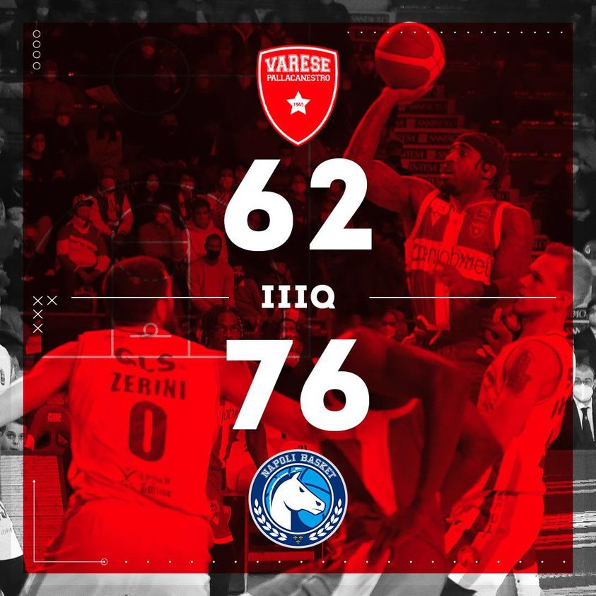 PallVarese's tweet image. Ancora un quarto per provare a vincere
#VarNap #NoiSiamoVarese