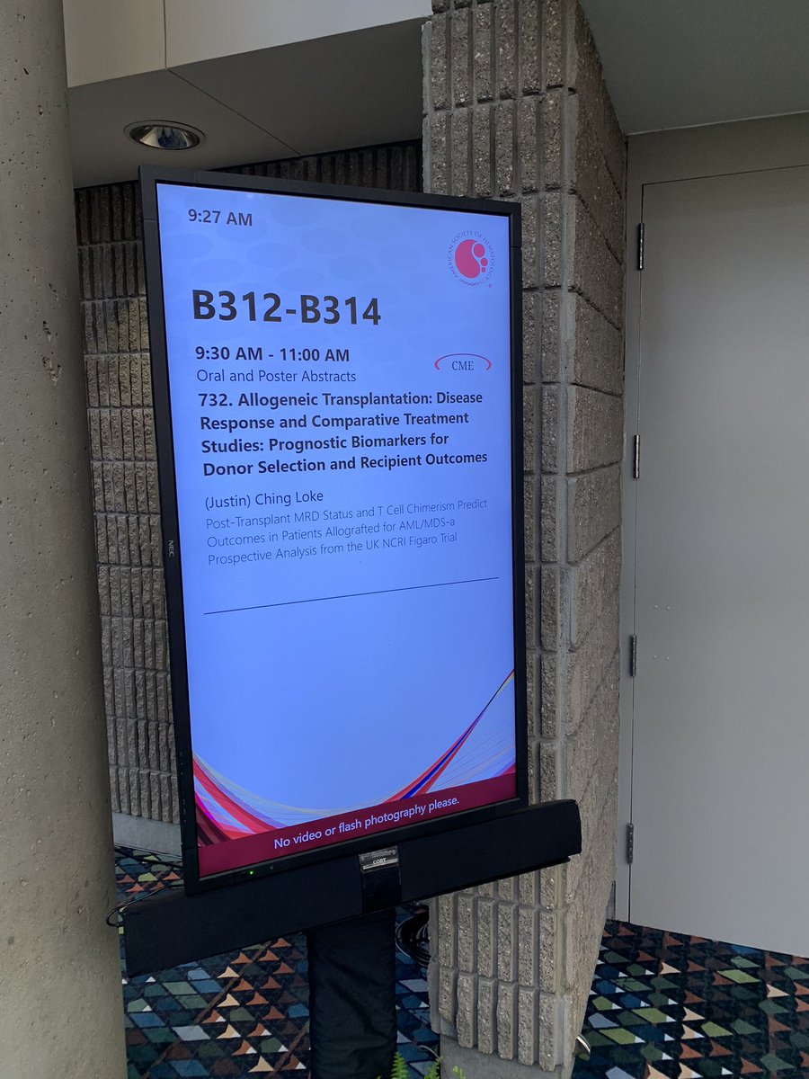 jloke1's tweet photo. Check out our presentation session 732 #ASH21 on MRD monitoring post ric allo in #leusm as part of @NCRI_partners FIGARO trial- and importance of concomitant chimerism result! @impactstemcell @CRCTU @unibirm_MDS @IcgsUob @charliecraddock and Sylvie Freeman! https://t.co/hIPzJNhTVq