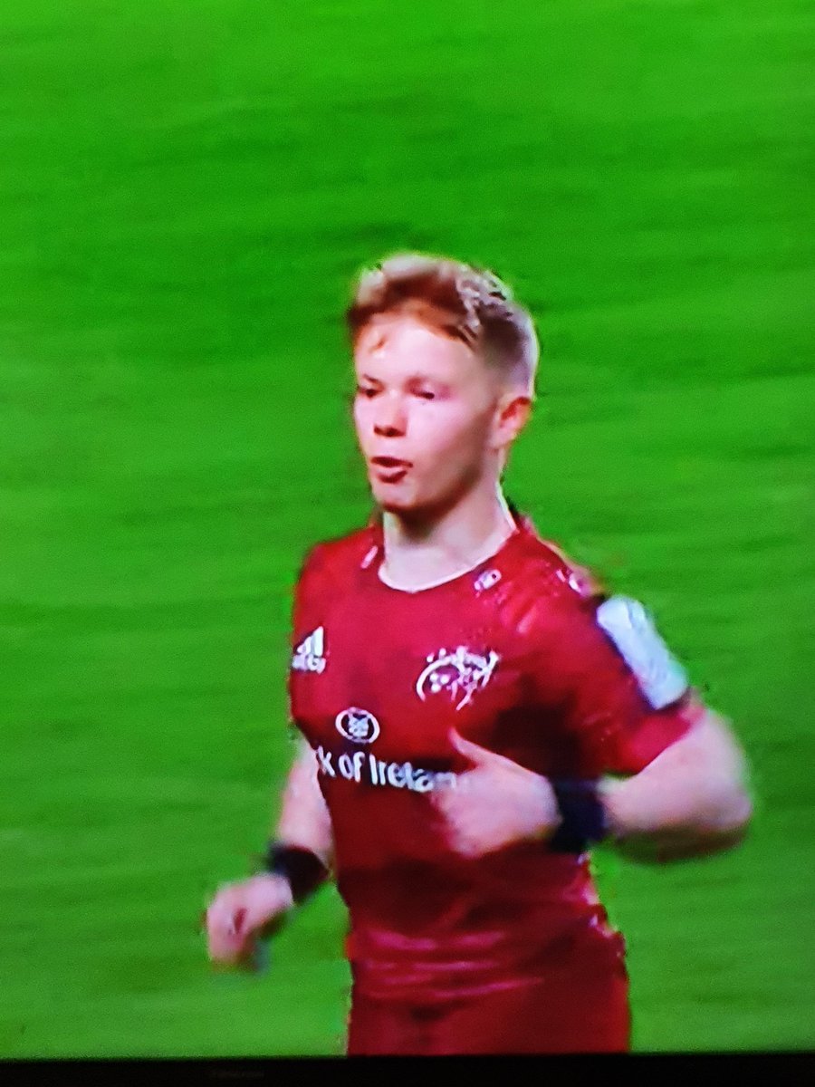 Congrats to Tony and Ethan .
Both coming on in a big win for <a href="/Munsterrugby/">Munster Rugby</a> today .
A proud day for their families, friends and coaches in all the codes they have played <a href="/EnnisRugby/">Ennis Rugby Club</a> .