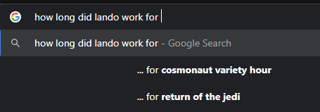 I think Google Chrome is trying to tell me something...
